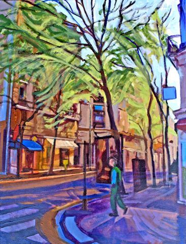 rue de Tolbiac, matin